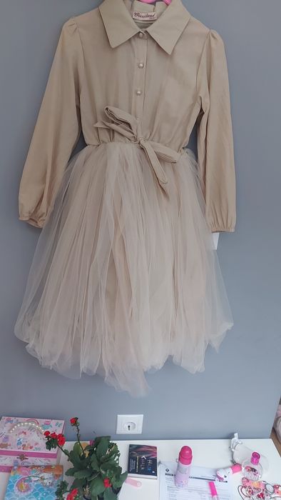 Рокля с яке и чанта 134