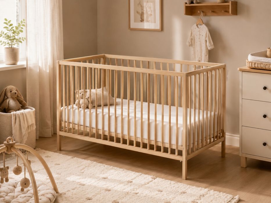 Patut lemn bebe Ikea