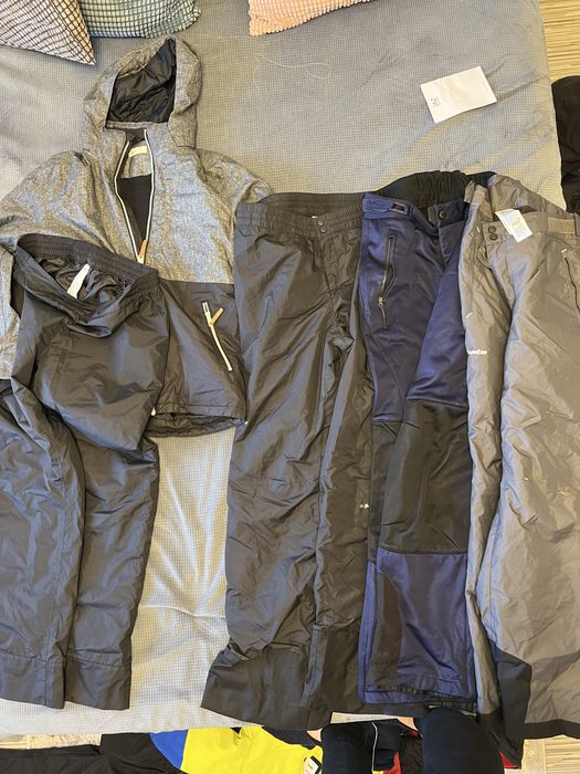 Haine ski adulți( geaca dama H&M, pantaloni ski dama L, de barbati XL