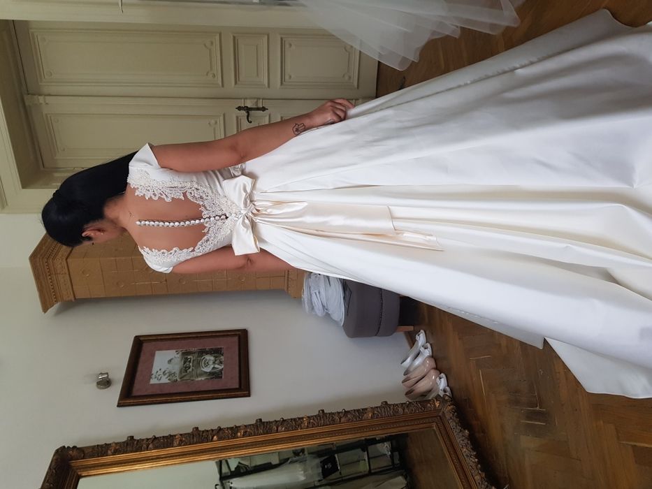 Rochie mireasă tafta  Andre Salon masura S/M