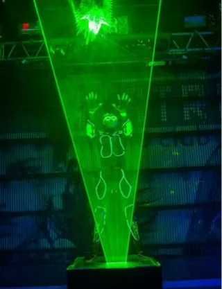 Лазермен - лазерный проектор, контроллер , тумба