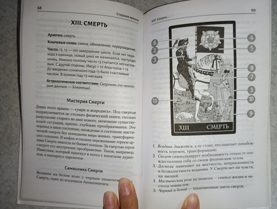 Карты таро с книжкой