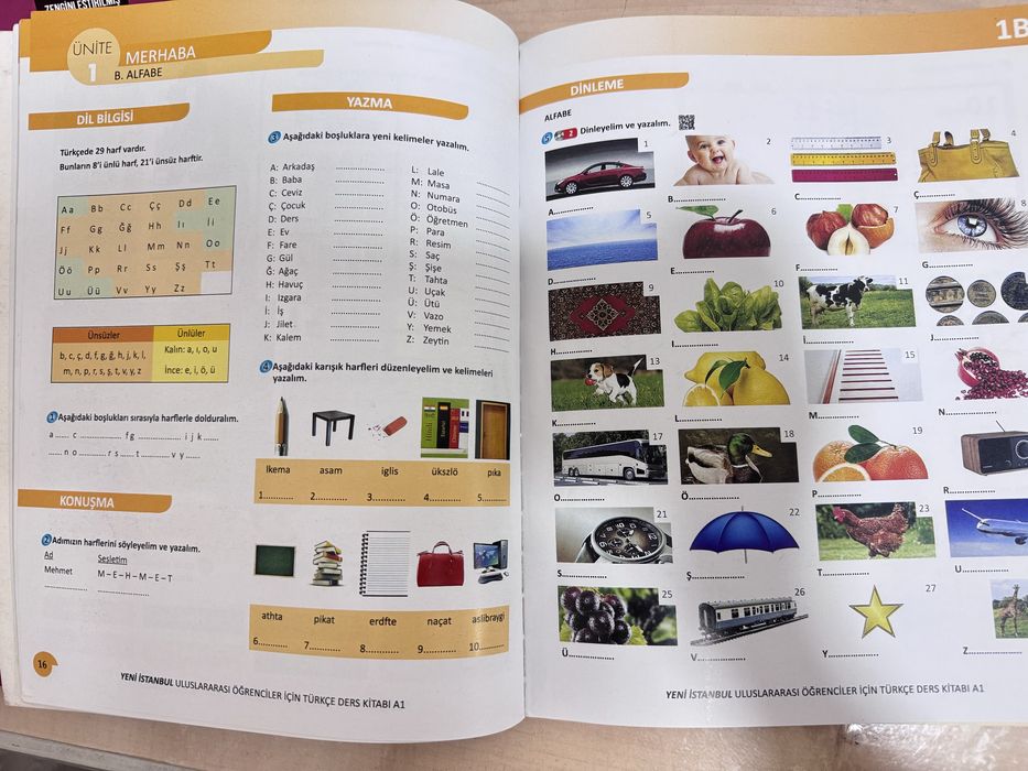 Книга по турецкому Yeni İstanbul A1