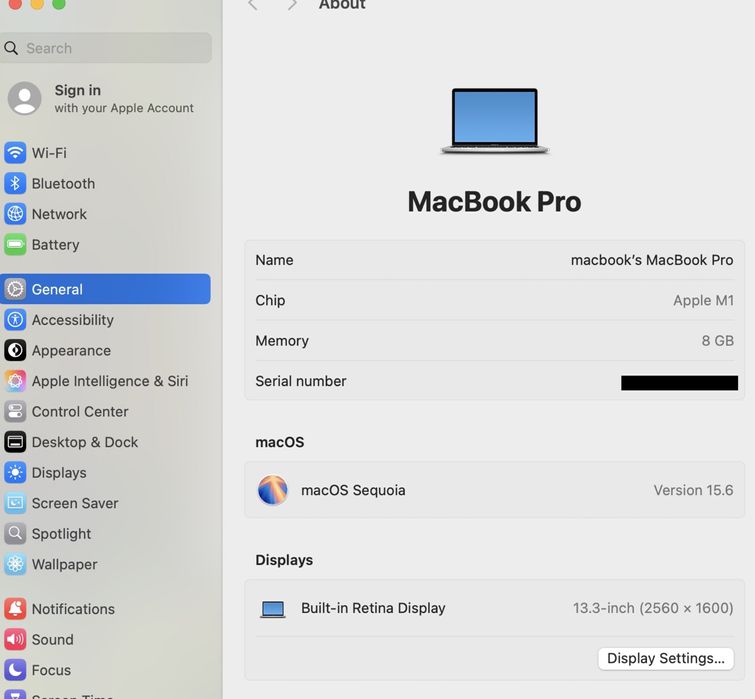 MacBook Pro 13-inch/ 256 Gb / Space Gray
