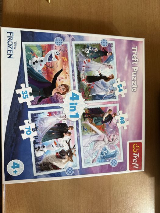 4 пъзела Frozen Замръзналото кралство и други