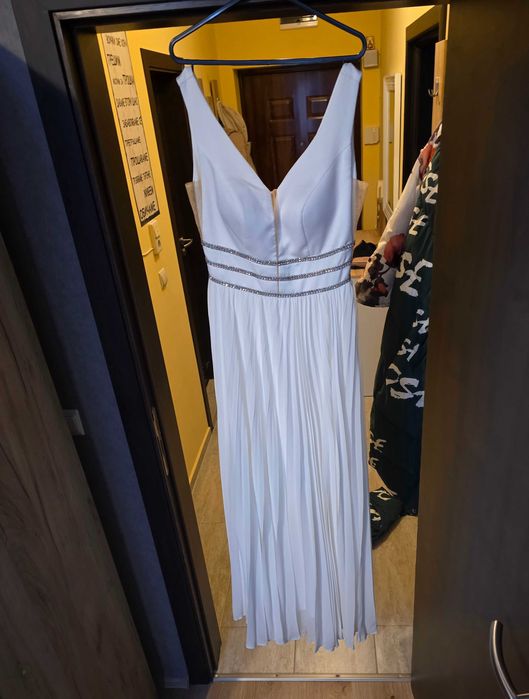 Официална дизайнерска рокля!Булченска/Бална