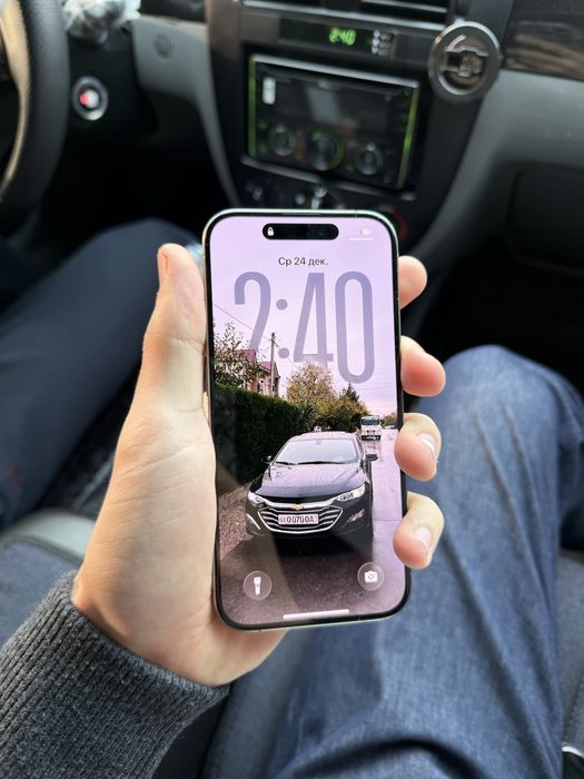 Iphone 15 pro 85% batareya