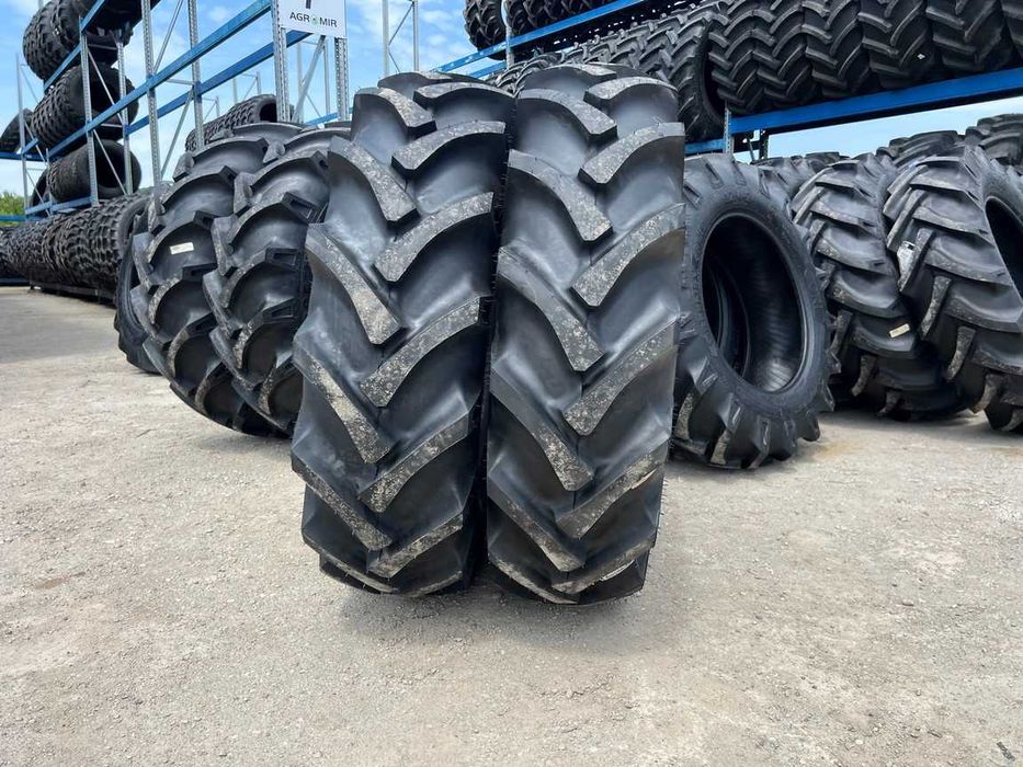 12.4-24 CU 12 PLIURI anvelope noi marca GRI pentru tractor fata