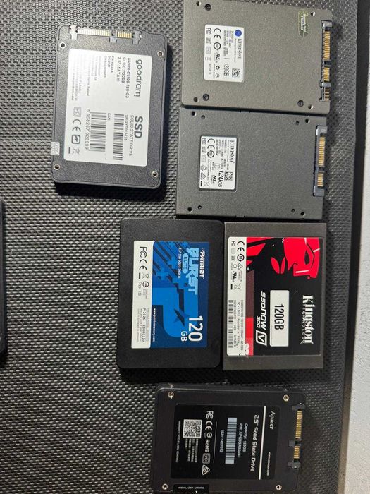 Memorie SSD SATA 2.5 inch M.2 120GB 128GB Kingston Samsung WD Apacer Patriot