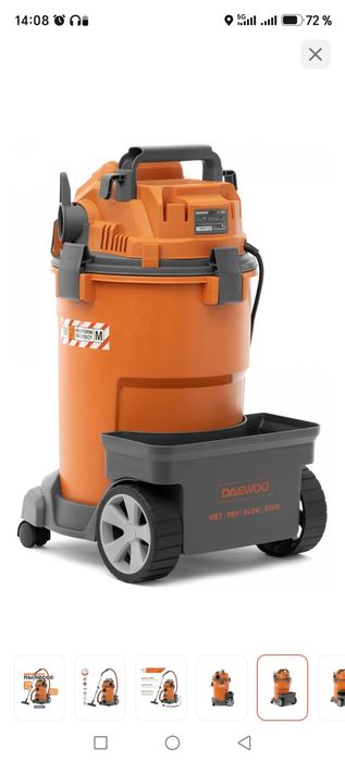 Продам. Строительный пылесос Daewoo DAVC 2500SD