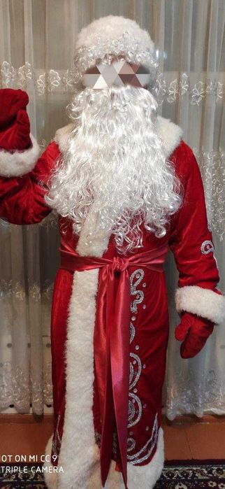 Костюм Деда Мороза прокат