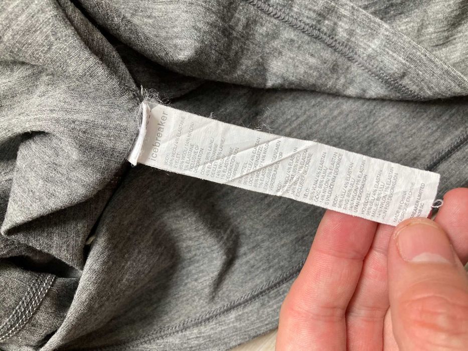 Icebreaker BODYFIT Zone Pure Merino женска мерино блуза фланела XL