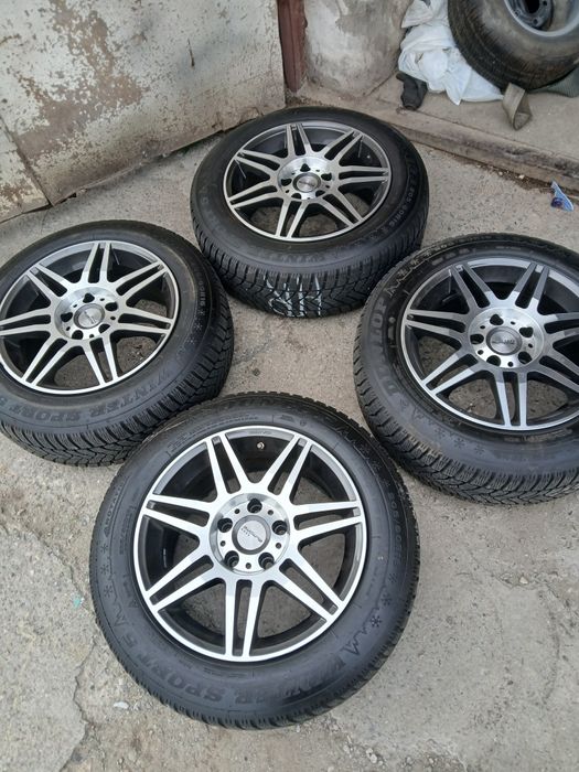 Set Jante 5 x 112 Audi anvelope 205 60 16