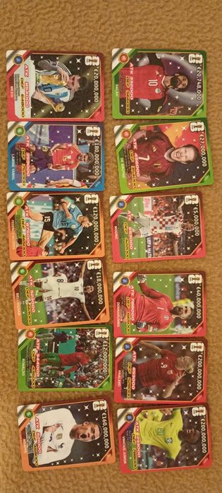 Cartonase colectie fotbal