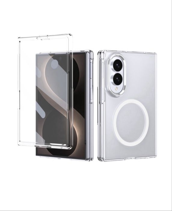 Samsung Z FOLD 8 - Husa Magsafe Hard Case Crystal Clear