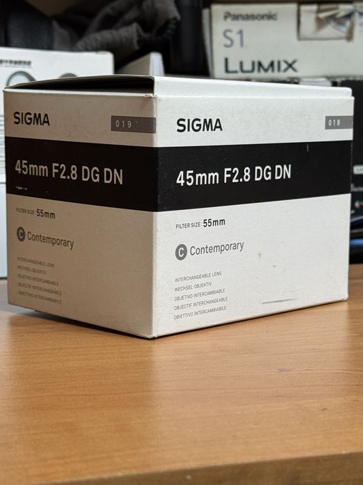 SIGMA 45mm f2,8 DGDN