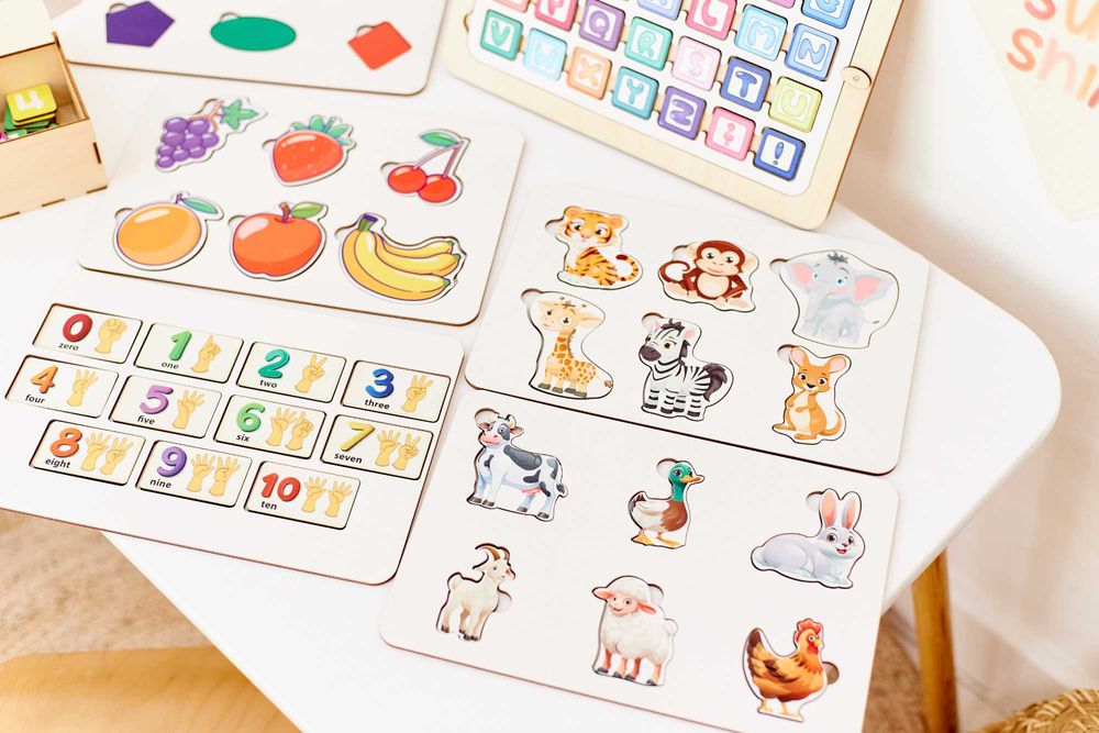 Didi, Рамка-вкладыш 6в1, ручная работа, игрушки, подарок для детей