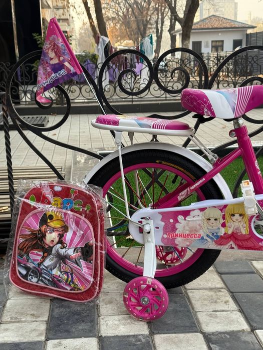 Велосипед для девочек принцесса