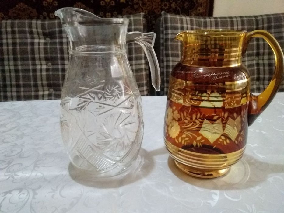 Кувшины для напитков, ляганы,тарелки,касы