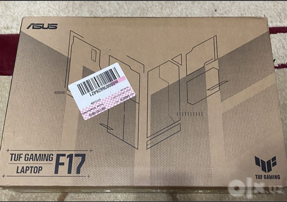Продам мощный игровой ноутбук ASUS TUF Gaming F17 Nvidia RTX3050Ti-4