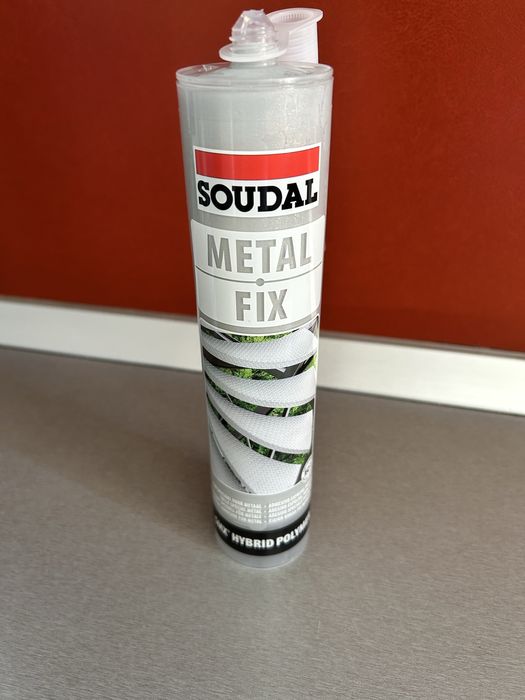 Adeziv Soudal Metal Fix, de asamblare si montaj, 290 ml, gri