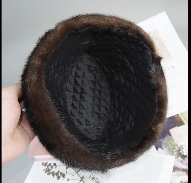 Шапка норковая