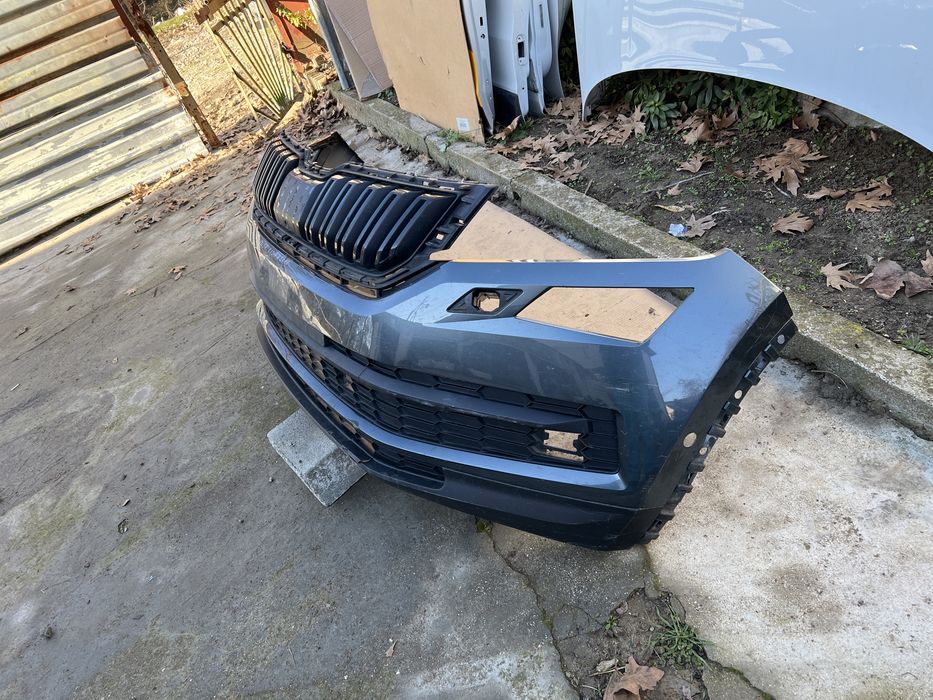 Skoda Kodiaq 2018 предна броня