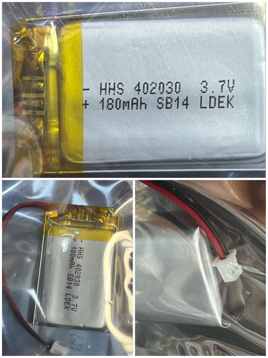 Батерия 3,7 V  7,4 V 2,4 V волта li-po li-ion battery aku акумулатор