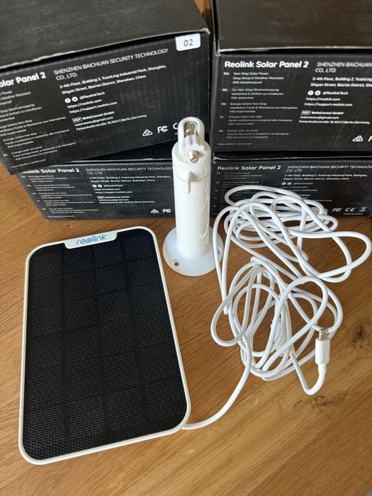 5 x Panouri solare Reolink Solar Panel 2