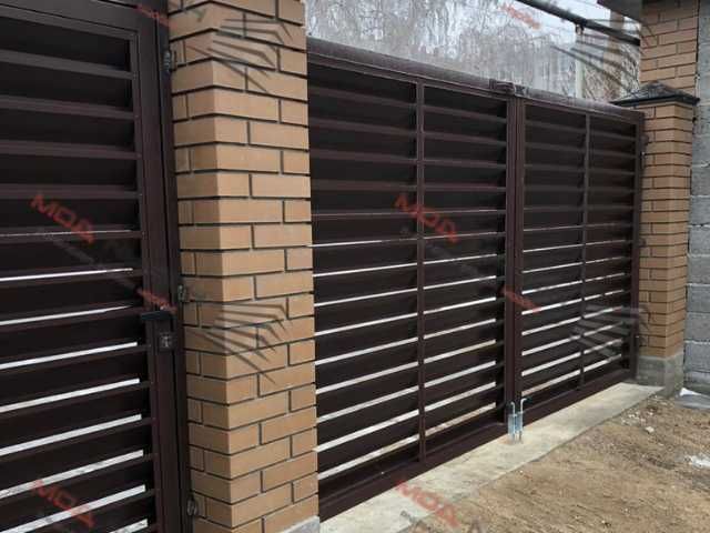 Забор жалюзи еврозабор