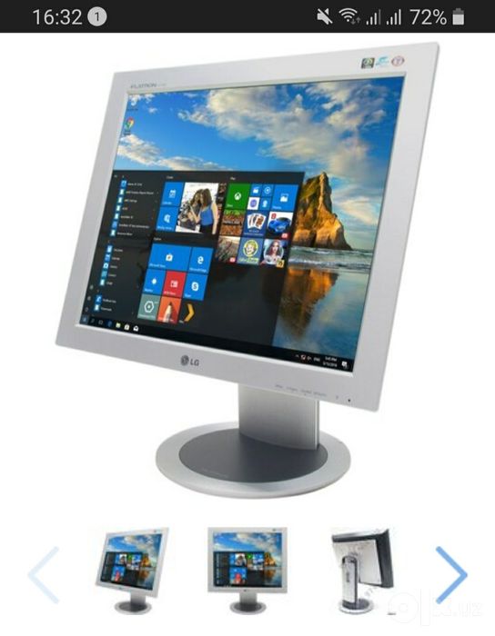 MONITOR  LG L1730B    17 dyum.