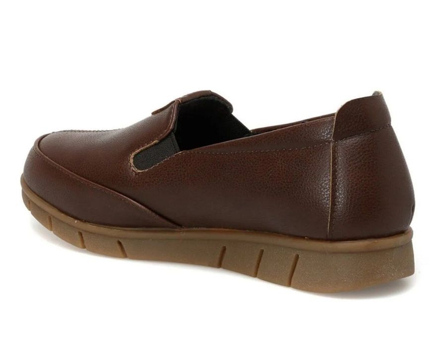 Женские лоферы Из натуральной кожи