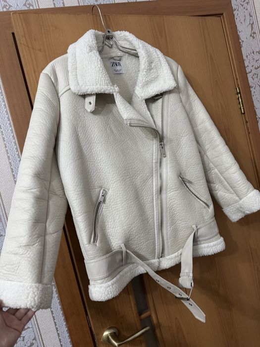 Продам дубленку косуху Zara