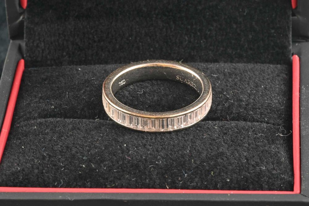 Suarez Пръстен Халка Злато 750 (18К) с 24 диаманта 1.2 кт. Размер 52