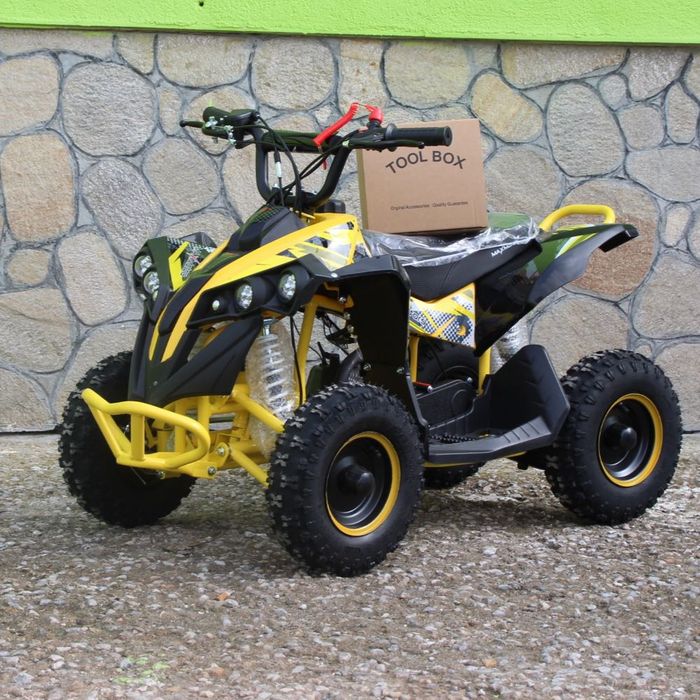 Детско бензиново ATV Grizzly SPORT – BLACK & YELLOW