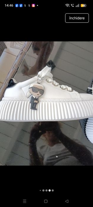 Pantof dama sport casual Karl Lagerfeld