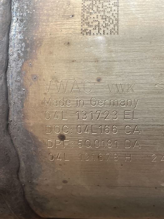 Filtru Particule DPF 1.6 cod DGT Audi A3 8V