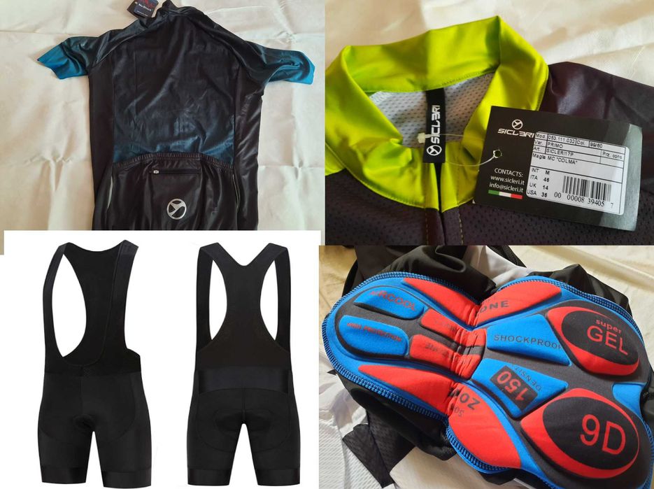 SET tricouri pantaloni ciclism nou sicleri si lapierre movistar  XS , S , M , L   dama
