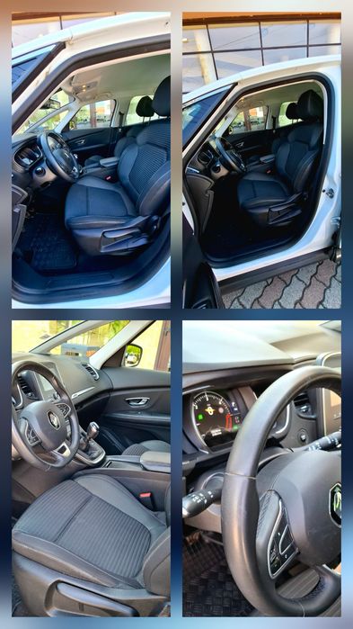 Vând Renault Grande Scenic IV 1750cm³,120cp,fabr.2021,7 lucuri, euro6