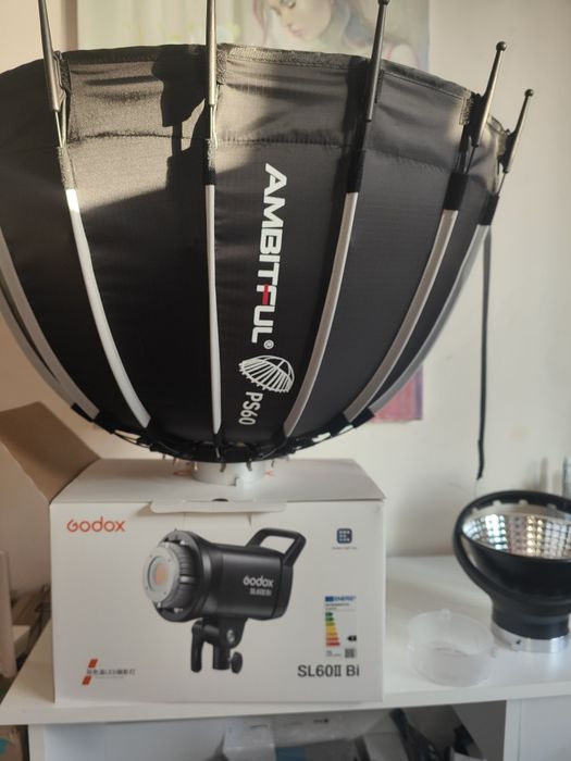 Godox Sl60II BI + Ambitful PS60