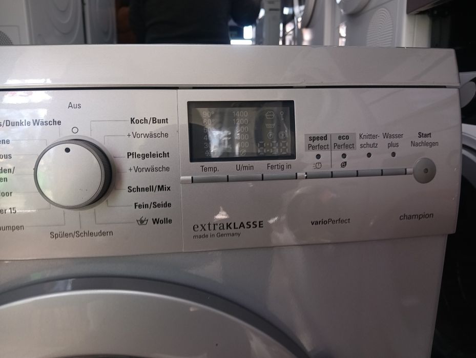 Иноксова пералня Сименс Siemens  A++ 7кг с две години гаранция!