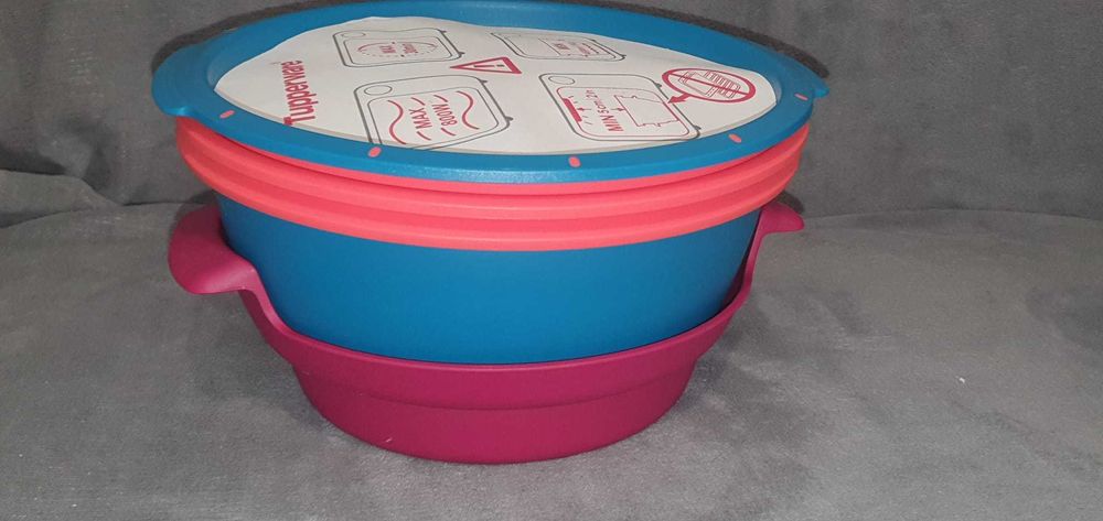 MicroSteamer Tupperware, prepara la microunde orez, mămăligă si altele
