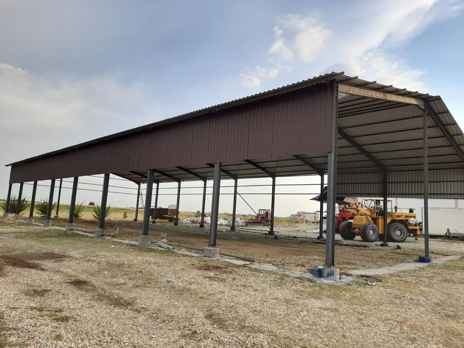 Structuri si hale metalice complete