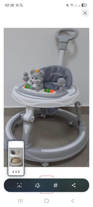 Продам ходунки новые