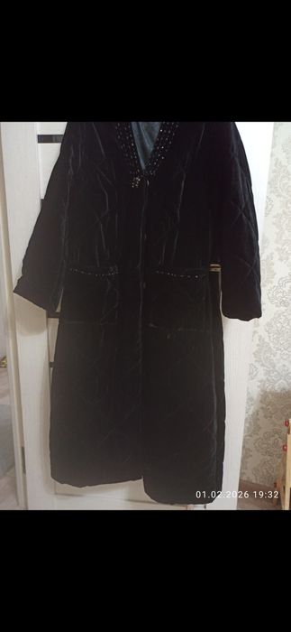 Бархатное платье