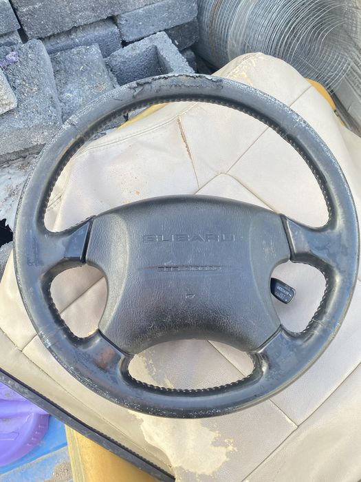 Продам руль subaru outback 2002г рестайлинг