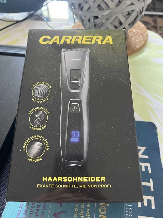 Нова! Безжична машинка за подстригване - Carrera - 80 минути
