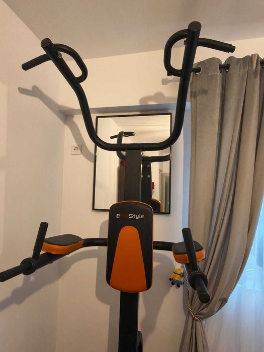 Aparat tracțiuni, flotări, abdomene, triceps, FitStyle