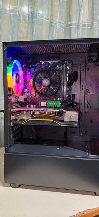 Добро Гейм PC Ryzen 5 5500/16Gb/512GB SSD+500Gb HDD/RX 5600XT/Гаранция