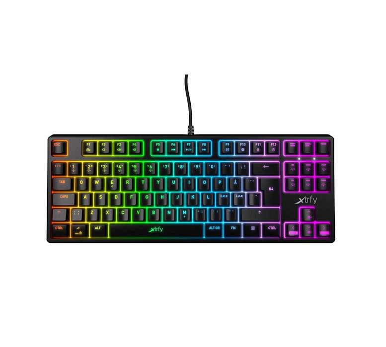 } Клавиатура игровая Xtrfy K4 RGB Kailh Red RU